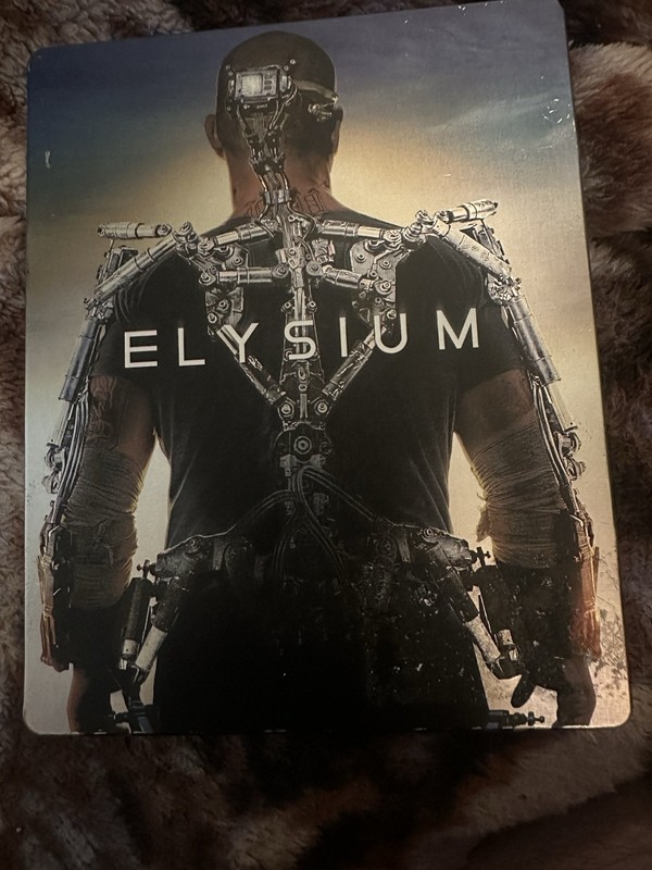 ELYSIUM (Blu-ray/DVD) TARGET EXCLUSIVE STEELBOOK! READ DESCRIPTION 🔥