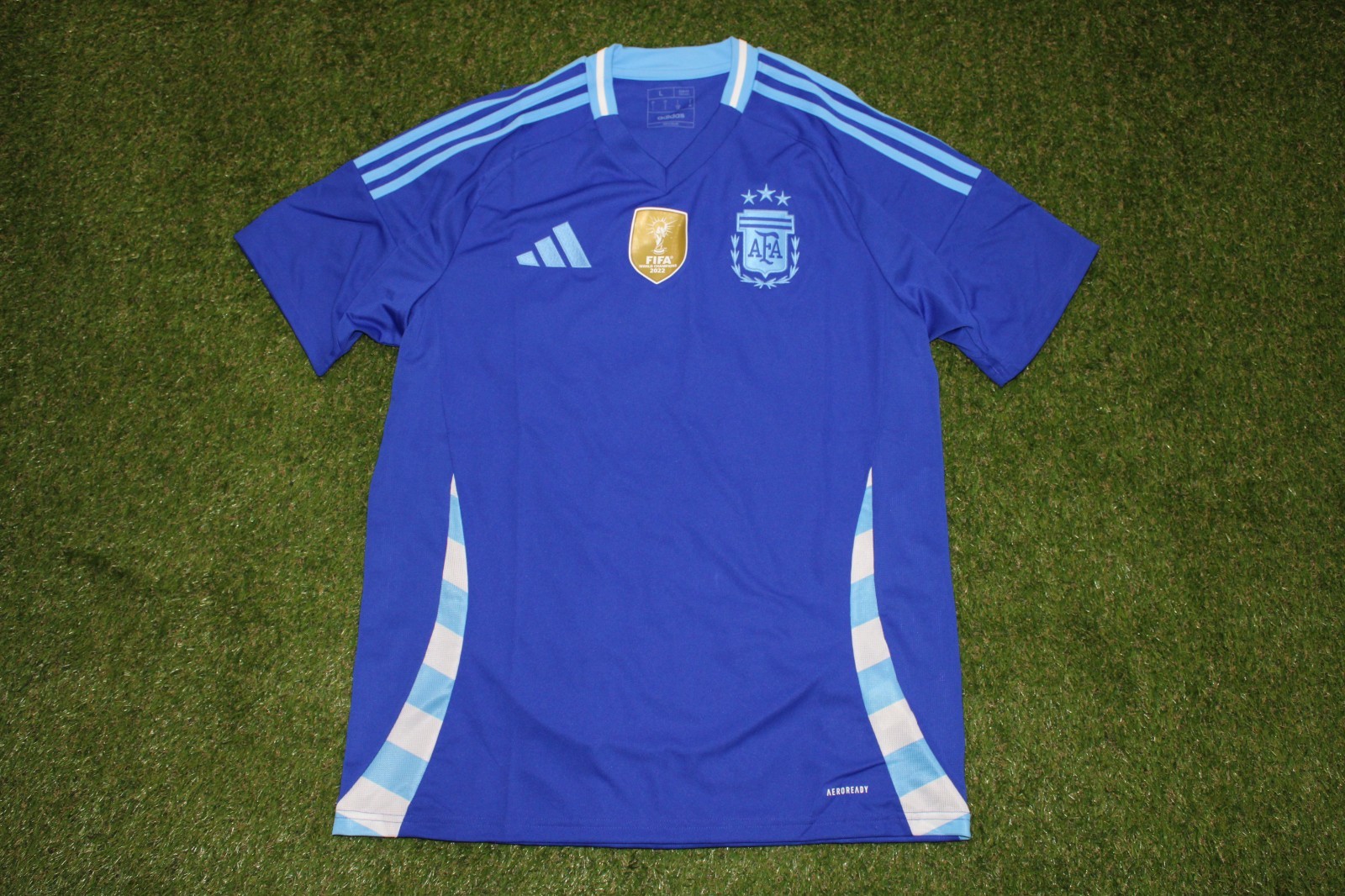 Adidas Argentina Authentic 2024 Away Soccer Jersey - Men's Size Large