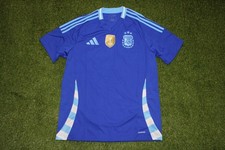 Adidas Argentina Authentic 2024 Away Soccer Jersey - Men's Size Large