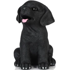 Black Labrador Dog Coin Money Bank, Shatterproof Dog Piggy Bank, Creative Mon...