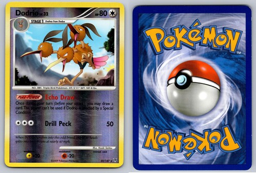 DODRIO 25/147 RARE SUPREME VICTORS POKEMON REVERSE HOLO LP