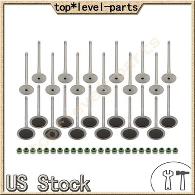 MAHLE 24X Engine Intake & Exhaust Valves Set For VW Audi S4 A8 A7 Q7 3.0 TFSI