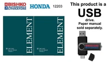 2007 2008 2009 2010 Honda Element Shop Service Repair Manual USB Engine Wiring