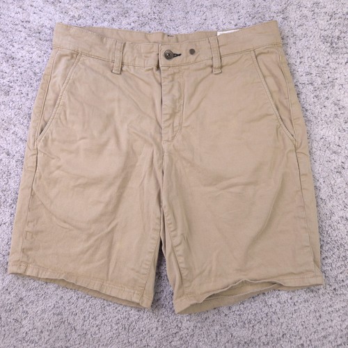 Rag & Bone Shorts Mens 30 Chino 8.5 Inseam Stretch Canvas Cornstalk Khaki