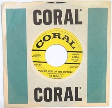 SPIDELLS Pushed Out Of The Picture CORAL 45 northern soul 1966 promo HEAR