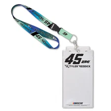 Tyler Reddick 2025 Wincraft #45 23XI Racing Lanyard W/Credential Holder