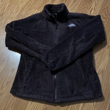 The North Face Youth Size M Brown Full Zip Fleece Jacket