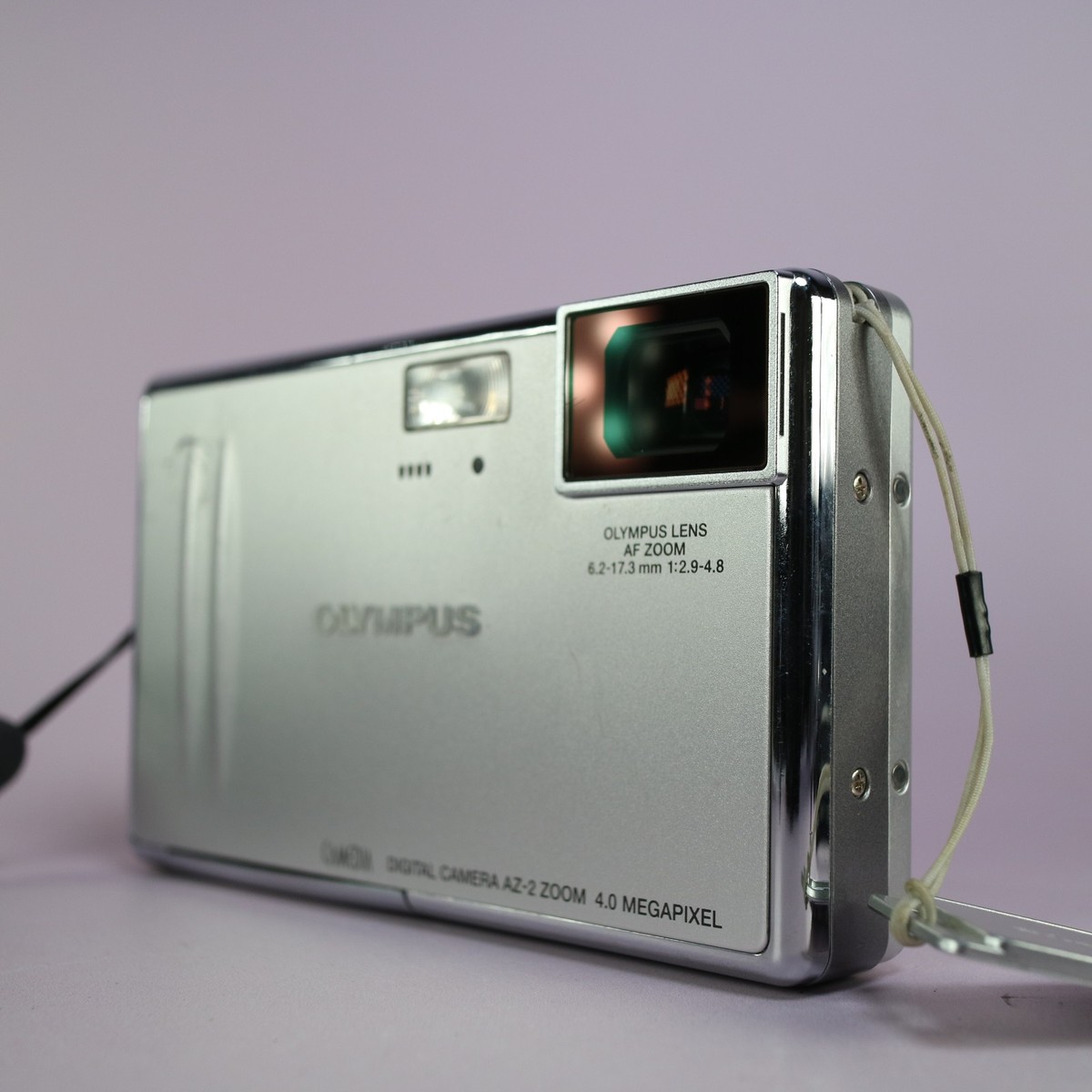 Olympus Digital Camera AZ-2 Zoom 4.0MP Silver Tested Full Set | eBay