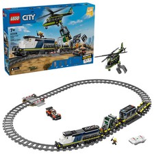 LEGO® City Police Train Heist Set 60508 With Remote Control, 1313 pcs [NEW]