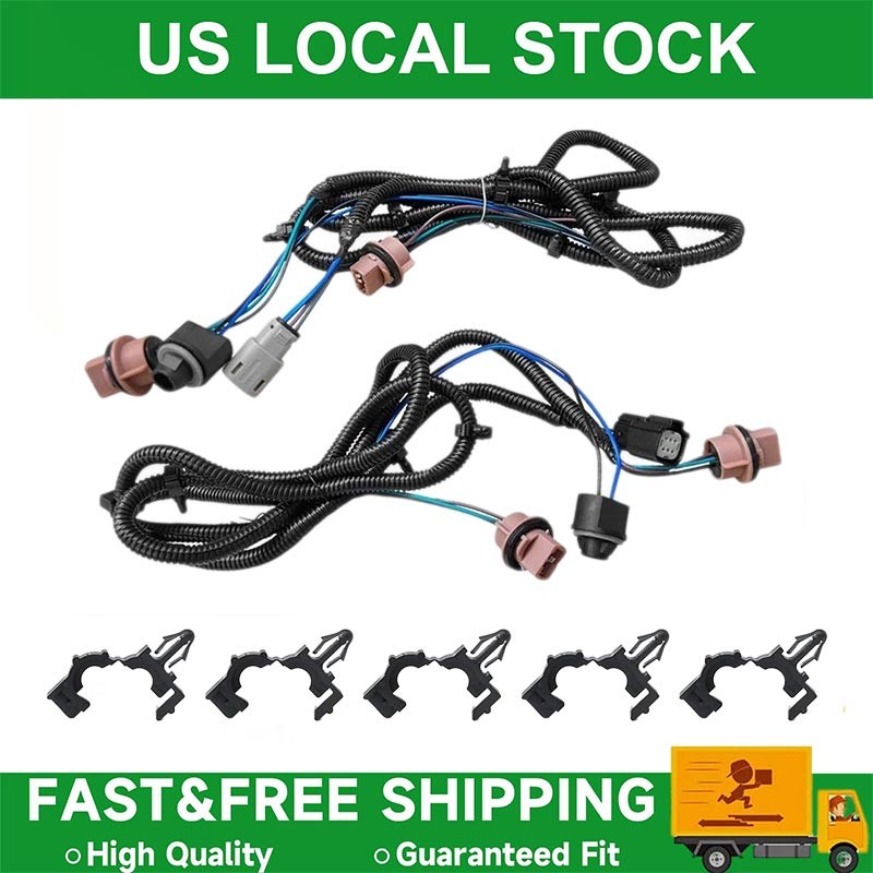 Fits 16-19 Chevy Silverado 2500HD Tail Light Wire Socket Wiring Harness 23295977