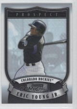 2007 Bowman Sterling Prospects Eric Young Jr #BSP-EY 0c6