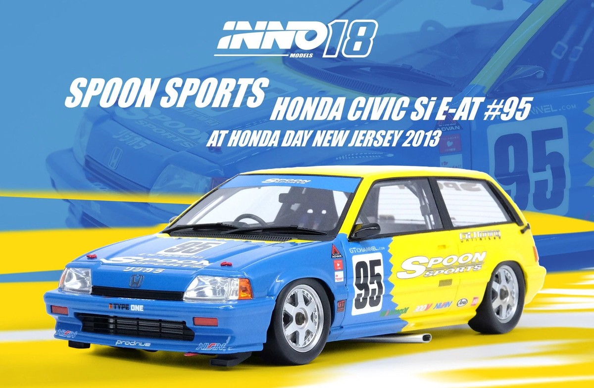 1:18 Honda Civic Si E-AT Gr.A -- #95 