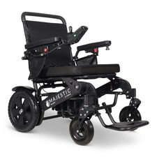 Heavy Duty Folding Power Wheelchair ComfyGo Majestic 440 HD Plus Carries 440 lbs