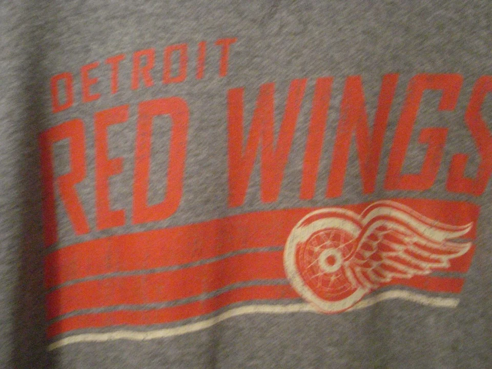 SUDADERA VINTAGE DETROIT RED WINGS con CODOS ACOLCHADOS (CCM - XXL) Foto 3 de 4