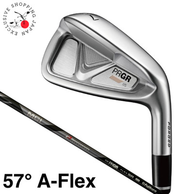 PRGR Golf 05 Iron Wedge Single 57° M-35 A-Flex Fujikura MCI Graphite Shaft 2023