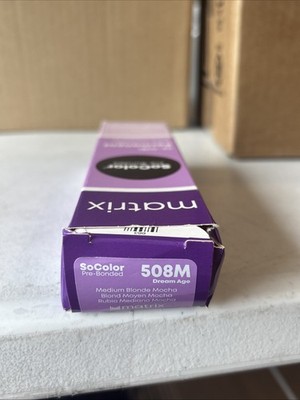 Matrix SoColor Pre-Bonded Permanent Extra Coverage Color 3oz 508M