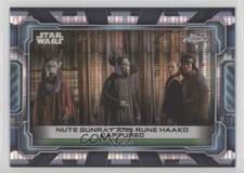 2024 Chrome Star Wars Hyperspace Naboo Pulsar Refractor 83/99 Nute Gunray 5z2