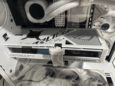 ASUS ROG Strix GeForce RTX 4080 OC White 16GB GDDR6X PCIe 4.0 RGB
