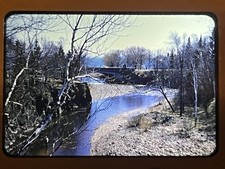 Lester River Bridge Duluth May 1954 Kodachrome Red Border 35mm Slide