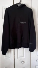 Black Essentials Hoodie Core Collection (Winter 2021)  Size: Xs