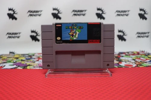 Super Mario World SNES Game Cartridge
