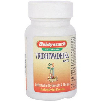 Baidyanath Vridhiwadhika Bati Tablets   Vriddhivadika Vati (80 Tablets Pack)