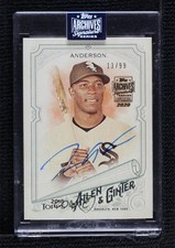 2020 Topps Archives Signature Series 13/99 Tim Anderson Buyback Auto 01x1