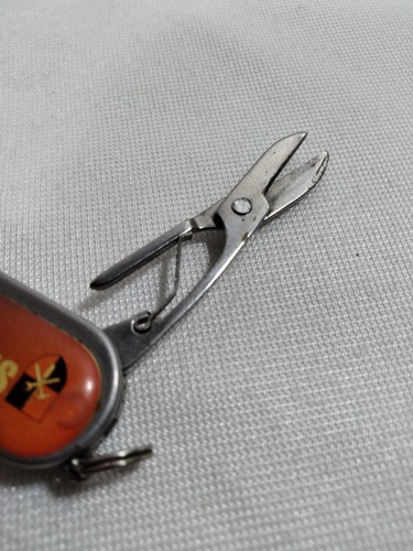 Navaja de bolsillo vintage Sheffield de acero inoxidable tijeras lima de uñas #1612? - Imagen 5 de 9