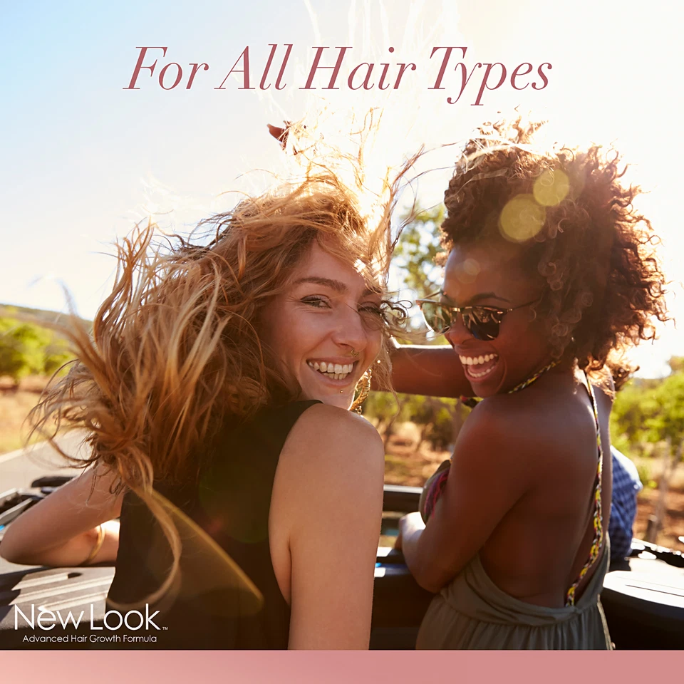 MEJORES vitaminas capilares para el crecimiento del cabello: NEW LOOK fórmula avanzada para cabello más grueso Foto 3 de 4