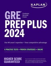 GRE Prep Plus 2024: 6 Practice Tests  Proven ...