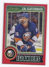 14-15 2014-15 O-PEE-CHEE CAL CLUTTERBUCK RED PACK REDEMPTION 368 ISLANDERS