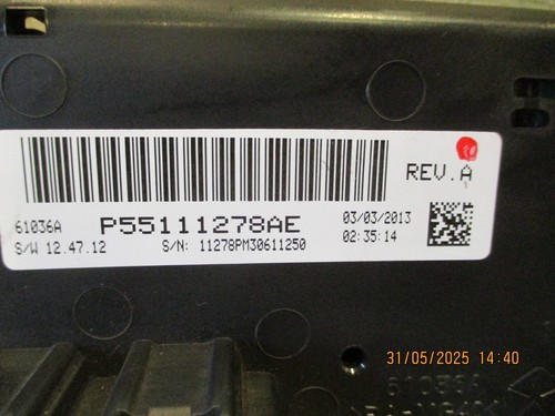 2011-2017 JEEP PATRIOT COMPASS FACTORY OEM CLIMATE CONTROL # P5511278AE TESTED - Picture 7 of 13