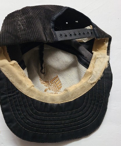 Cappello Berretto Vintage Honda Gold Wing Moto Velluto a coste Snapback Regolabile - Foto 8 di 12