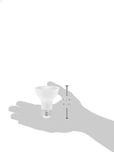 Amazon Commercial 50-Watt Equivalent PAR20 Dimmable CEC LED Light Bulb (6-Pack) - Image 3 of 4
