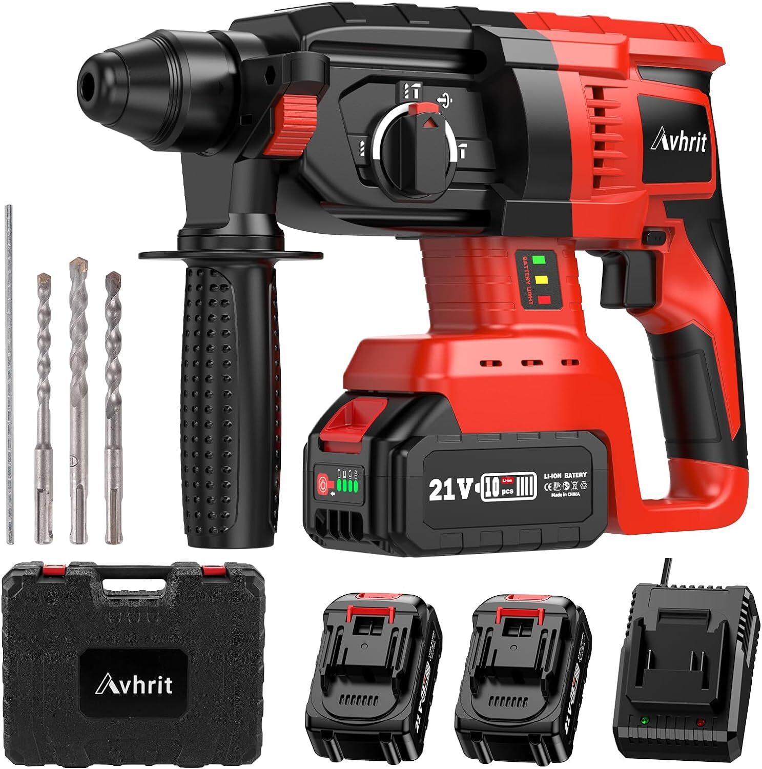 Marteau perforateur sans fil pour percer le béton sans effort grâce aux batteries lithium