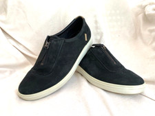 Ecco Womens Soft 7 Zip Up Fashion Sneakers Bl...