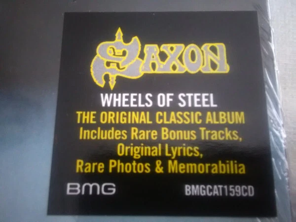 SAXON Wheels of Steel CD 1980/2018 Deluxe Edition Digibook BMGCAT159CD NWOBHM** - Bild 4 von 4