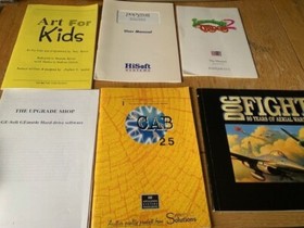 Atari/Amiga/Dreamcast/Sega/X Box One/Mega/Nin64/Game Boy/Instruction Manuals
