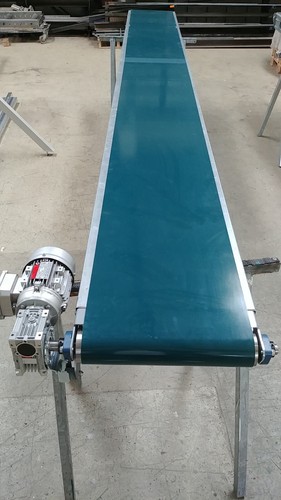 NEU! Förderband Transportband 2600 x 400 mm, Gurtförderer, Getriebemotor, PVC - Bild 3 von 8