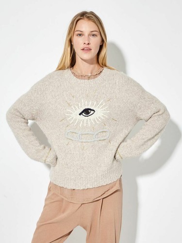 RAQUEL ALLEGRA EMBROIDERED EYE LOVE 