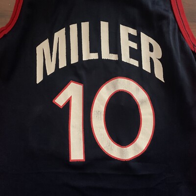 Reggie Miller USA Dream Team Champion #10 NBA Jersey Sz 44