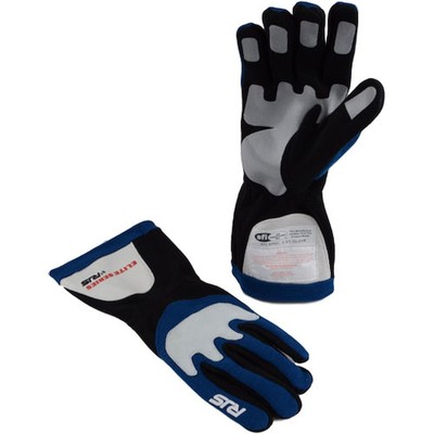 RJS Racing Equipment 600080124 Elite Series Racing Gloves SFI 3.3/5 Rating Mediu
