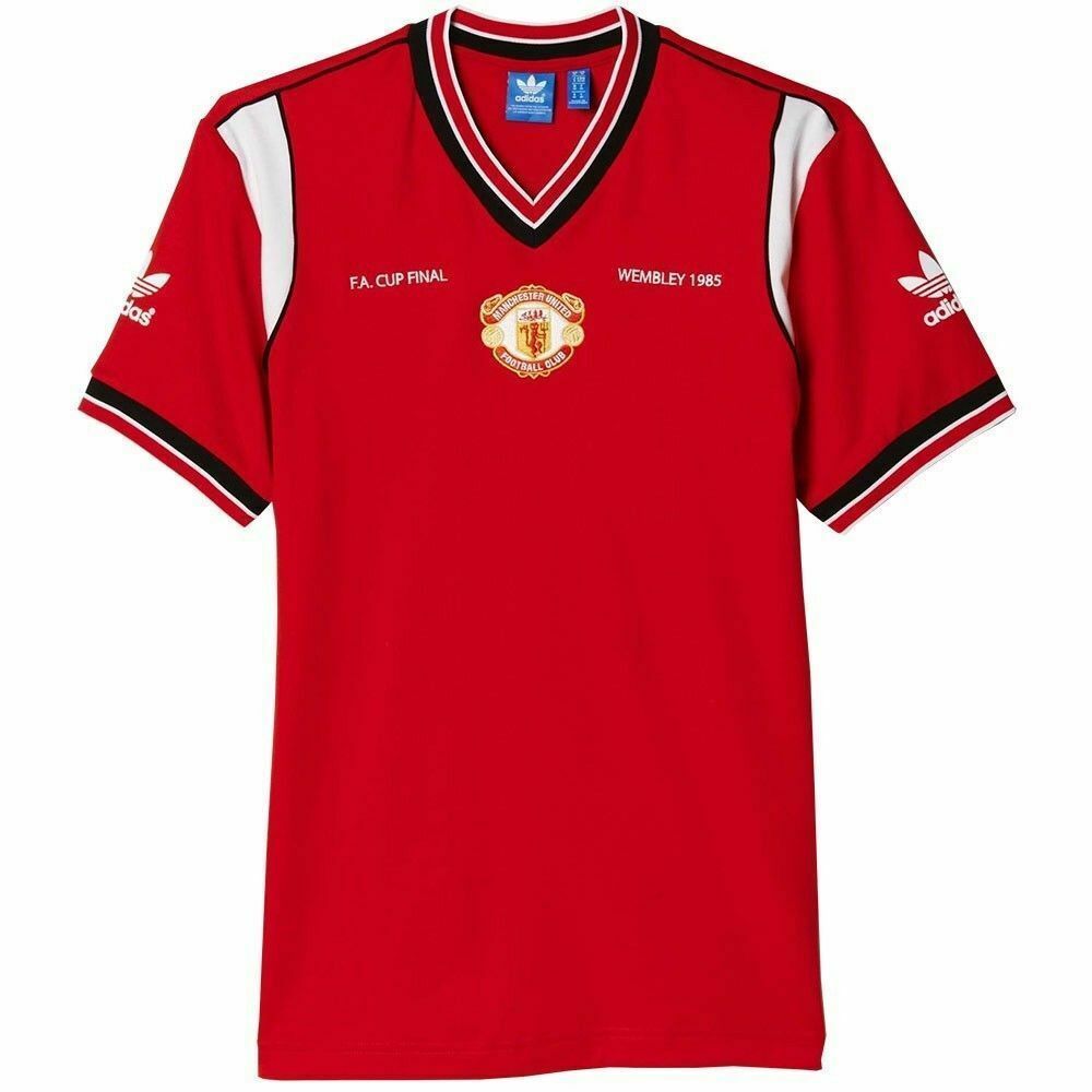 ADIDAS ORIGINALS MANCHESTER UNITED WEMBLEY 1985 F.A. CUP ADIDAS ORIGINALS MANCHESTER UNITED WEMBLEY 1985 F.A. CUP