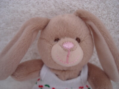 BUILD A BEAR ビルドアベア　バニー（服付き） ビルドアベア うさぎ ぬいぐるみ ライトブラウン 大きめ 38cm