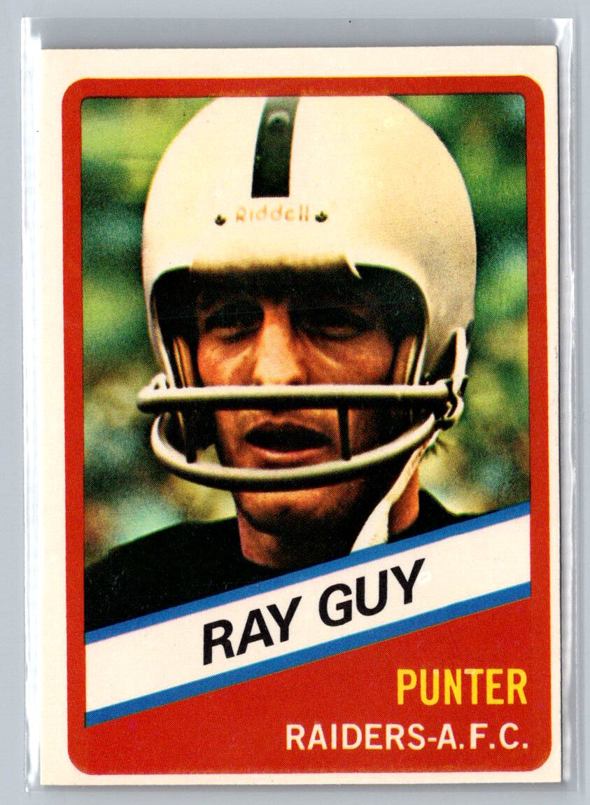Ray Guy 1976 Topps Wonder Bread All-Star Series  #24 NFL    *H3jv
