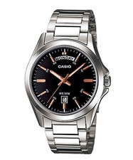 Casio Analog 50m Water Resistant Date Wide Display Stainless Steel  Mtp1370d-1a2 for sale online | eBay