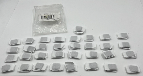 TASCHE MIT 101 Rowley Bleigewichte quadratisch Stoff bedeckt mit Lasche 1" x 1" LW45