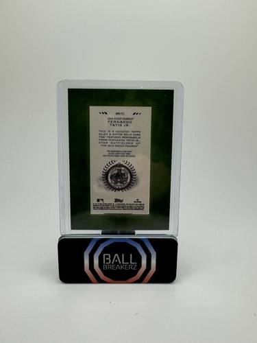 Fernando Tatis Jr. 2024 Topps Allen & Ginter Mini Reliquia Enmarcada PARCHE A RAYAS - Imagen 2 de 2