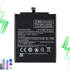 BN34 Replacement Battery For Xiaomi Mi Redmi 5A 3000 mAh Tools