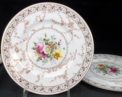 Royal Cauldon Floral Melody Group of 2 Salad Plates V9808